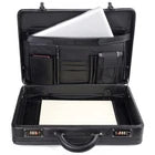 Alpine Swiss Mens Briefcase Hard Side Business Case Expandable Attache Case For